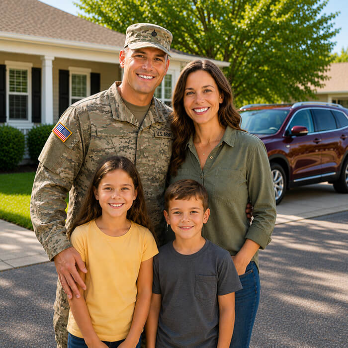 Military families during PCS moves