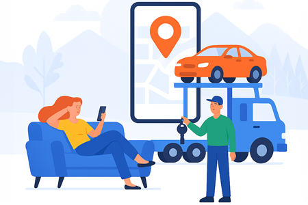 Relax until delivery, then inspect and pay
